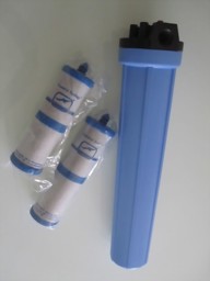 Afficher les détails pour Vorfilter Aquapolish 20 mit Aktivkohlepatrone AP-20 Image de Vorfilter Aquapolish 20 mit Aktivkohlepatrone AP-20