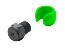 Show details for NOZZLE 0550 INDICATION RING NEONGREEN Picture of NOZZLE 0550 INDICATION RING NEONGREEN