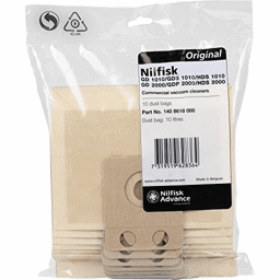 Afficher les détails pour DUST BAG PAPER 10-PCS Image de DUST BAG PAPER 10-PCS